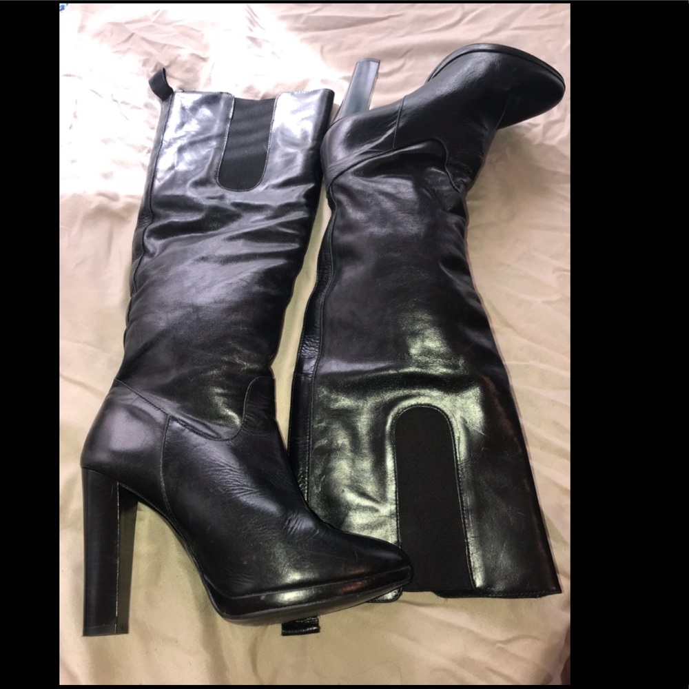 Zara Tall Leather Boots